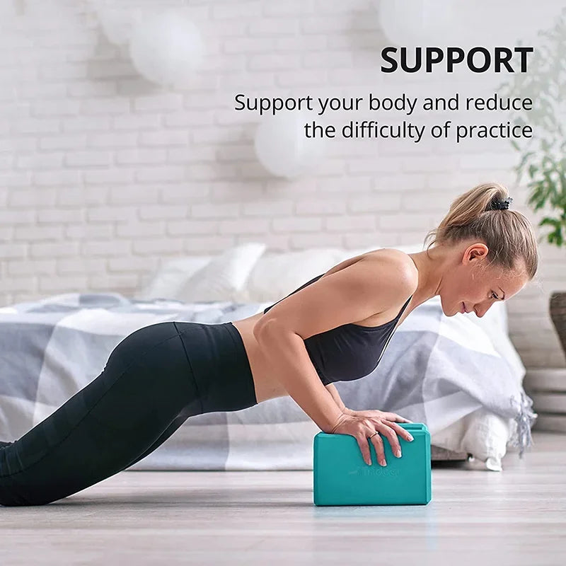 EVA Yoga Blocks for Better Balance & Flexibility